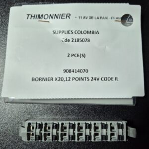 BORNIER X20 12 POINTS 24V REF 908414070